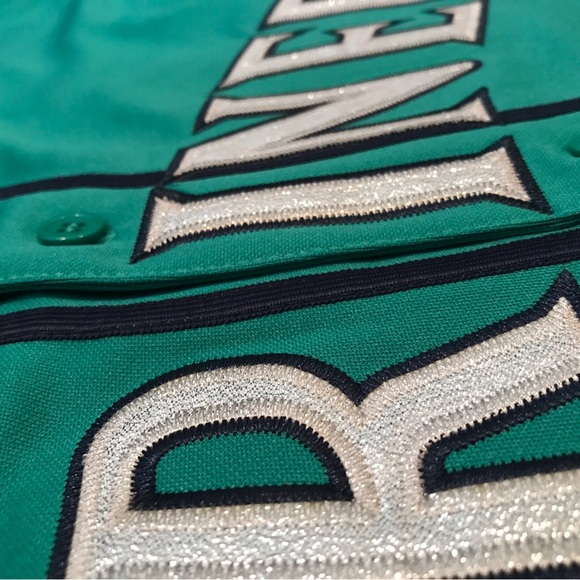 Ken Griffey Jr Seattle Mariners Jersey NWT Mens XL 1995 Home Green! - Picture 3 of 12